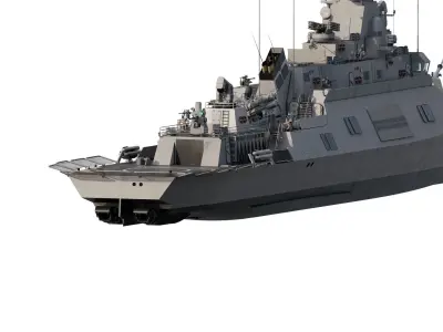 MULTIROLE COMBAT CORVETTE 3D model