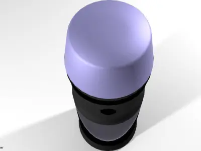 Grenade Launcher Ammo 40mmX46mm STUN 3D model