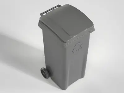 The Wheelie Recycle Bin Miniature Desk Tidy 3D print model