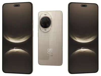 Huawei nova 14 Ultra Floating Light Gold 3D model