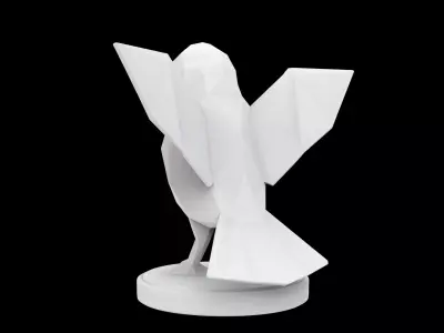 Geometric Eagle Statue 3D Print Model 3D print model