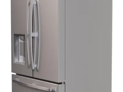 Samsung Counter Depth 4 Smart French Door Refrigerator 3D model