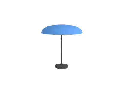 Garden Umbrella v1 009 Low-poly 3D model