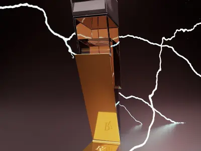 Lightining Cologne 3D model