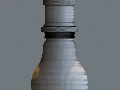 Vintage Bulbs 3D model