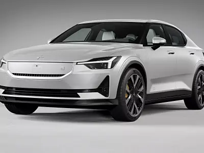 2024 Polestar 2 3D model