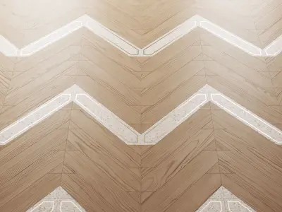Matita modular geometric wood floor By Foglie D Oro v241 v221 Texture