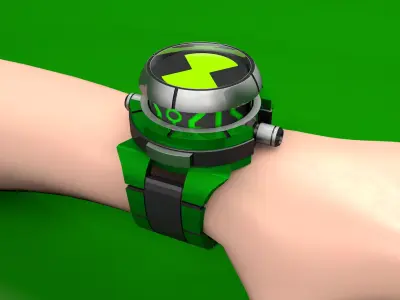 Ben 10 Omnitrix - Alien Force Pop Up 3d Model Printable STL 3D print model