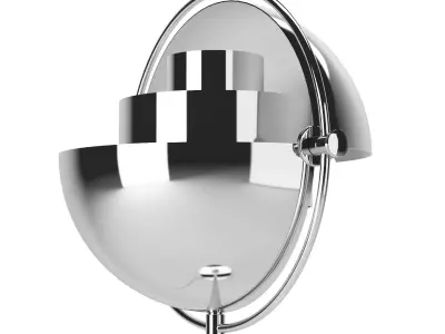 Gubi Multi-Light Floor Lamp 3D model