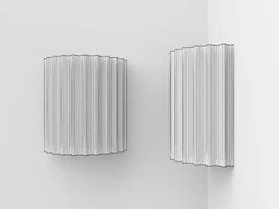 Qartellane Wall Light 3D model
