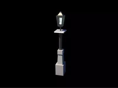 Garden lamp Free 3D model