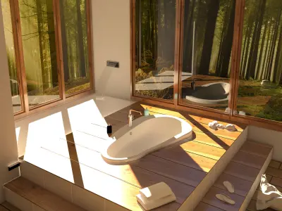 Bathroom 48 3D model