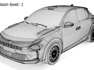  Lancia Ypsilon Rally 4 HF 