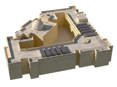 JSS International School Dubai Jumeirah Village 3D model