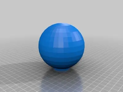 Glow sphere 1 Free 3D print model