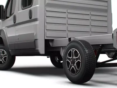 Citroen Jumper Chassis DoubleCab L2 2026 3D model
