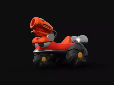 GunBound Kalsidon 3D model