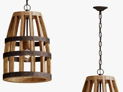 TONASKET PENDANT LIGHT 3D model