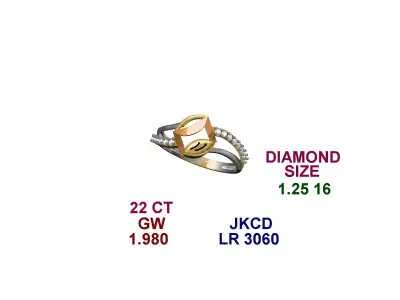 light weight womans ring for all occasions  3D print model