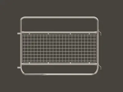 Met Crowd Barrier 3D model