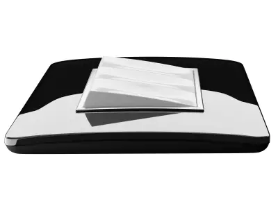 Curved Switch Board 3D model