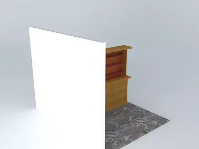 Bar unit 3D model