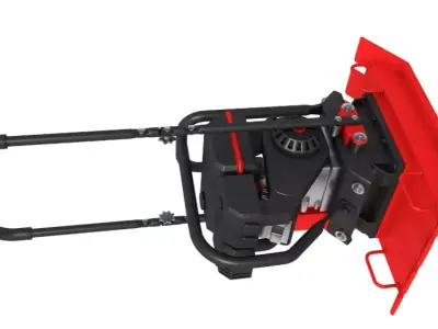 Vibratory Plate Compactor 3D model