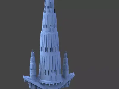 Star Freighter Fuselage base  3D model