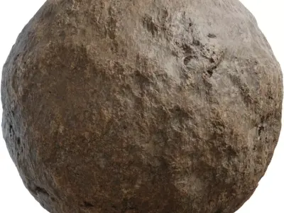 Weathered Sandstone Rock PBR Texture Texture