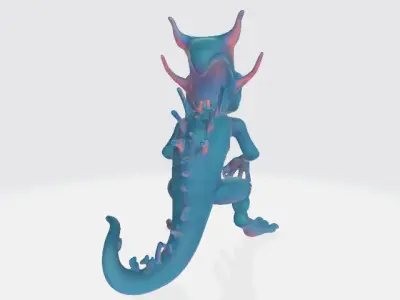 Alien creature 3D model