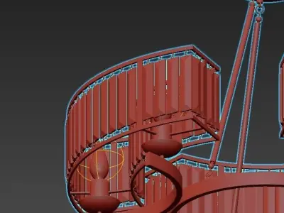 VB AMREICAN CRYSTAL GOLD 3D model