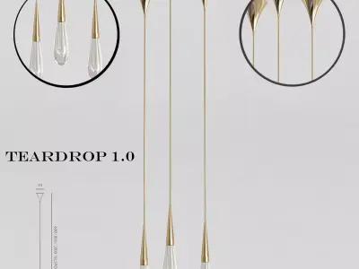 TEARDROP drip 3D model