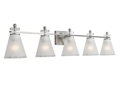 Buhr 5 - Light Dimmable Bath Bar Free 3D model