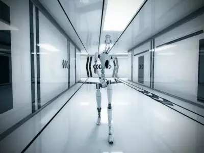 Robot Walking 3D model