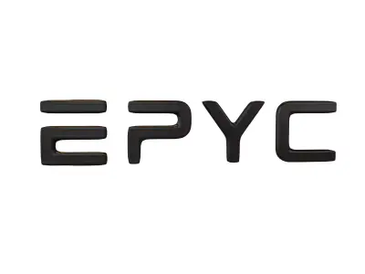 EPYC Logo V2 001 Free low-poly 3D model
