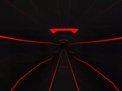Dark Corridor  3D model