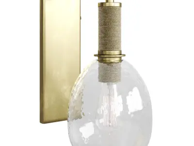 Palecek Bronson Wall Sconce 3D model