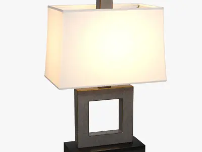 Collection of the Table lamp 3D Model Pack