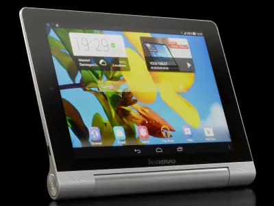 Lenovo Yoga Tablet 8 Low-poly 3D model