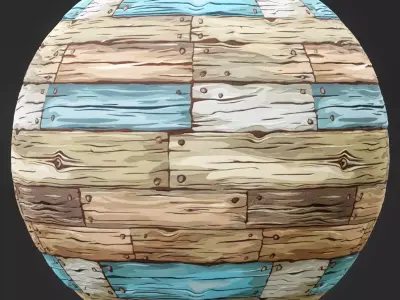  Stylized Wood Seamless Texture  Texture