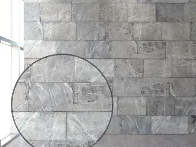 Marble with small veins Texture
