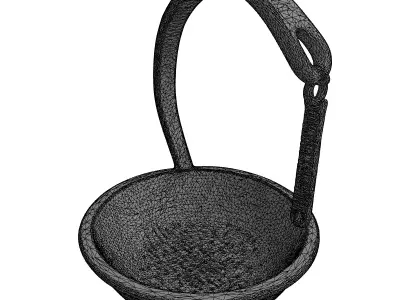 Modern Silicone Egg Poacher Low-poly 3D model