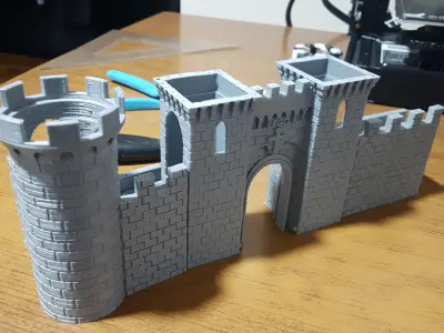 amazing castle 3D print model purchase