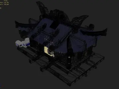 Game Gang Construction - Intermediate Vault 3D model