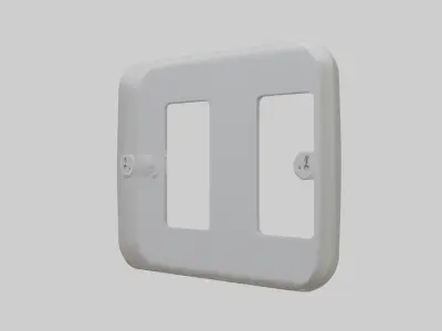 Outlet cover model 3D model