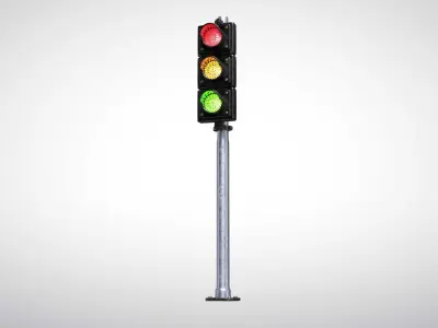 Traffic Light 3D model