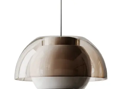 LYFA ERGO 250 Pendant Sand and Gray from ANDLIGHT 3D model