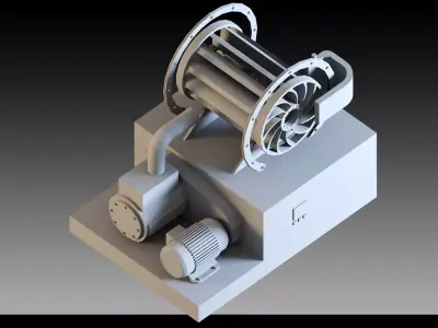 Factory Machines and Props- Industrial 3D Models Collection 3D model