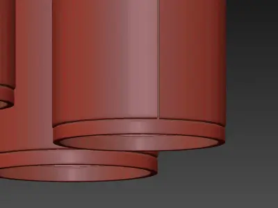 CIRKUS CHANDELIER SMALL Pendant 3D model