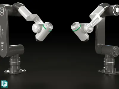 scifi laboratory equipment-modern laboratory Low-poly 3D model